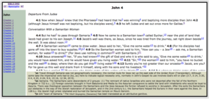 NET Bible John 4 example screenshot