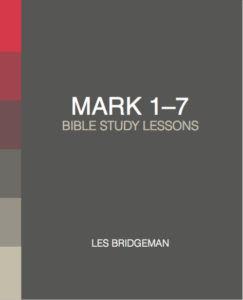 book cover image for mark 1-7: bible study lessons